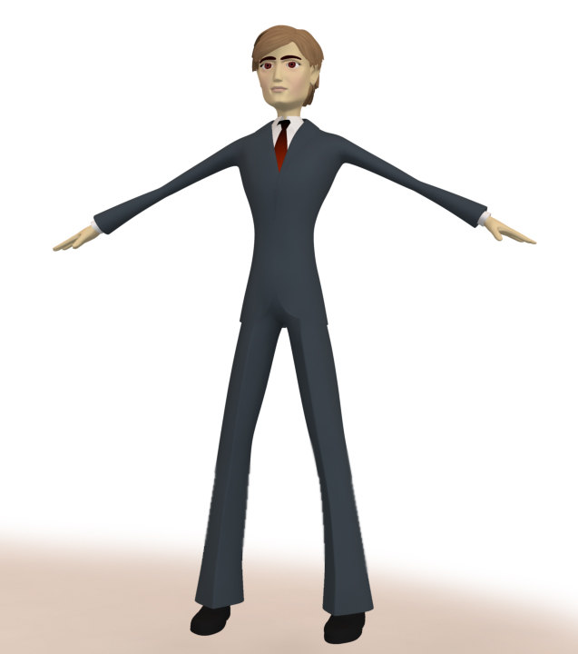 人物男0023d模型